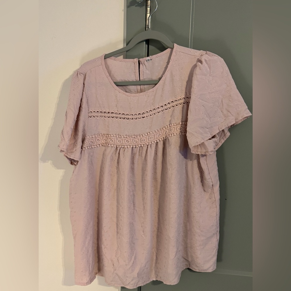 Pink blouse
